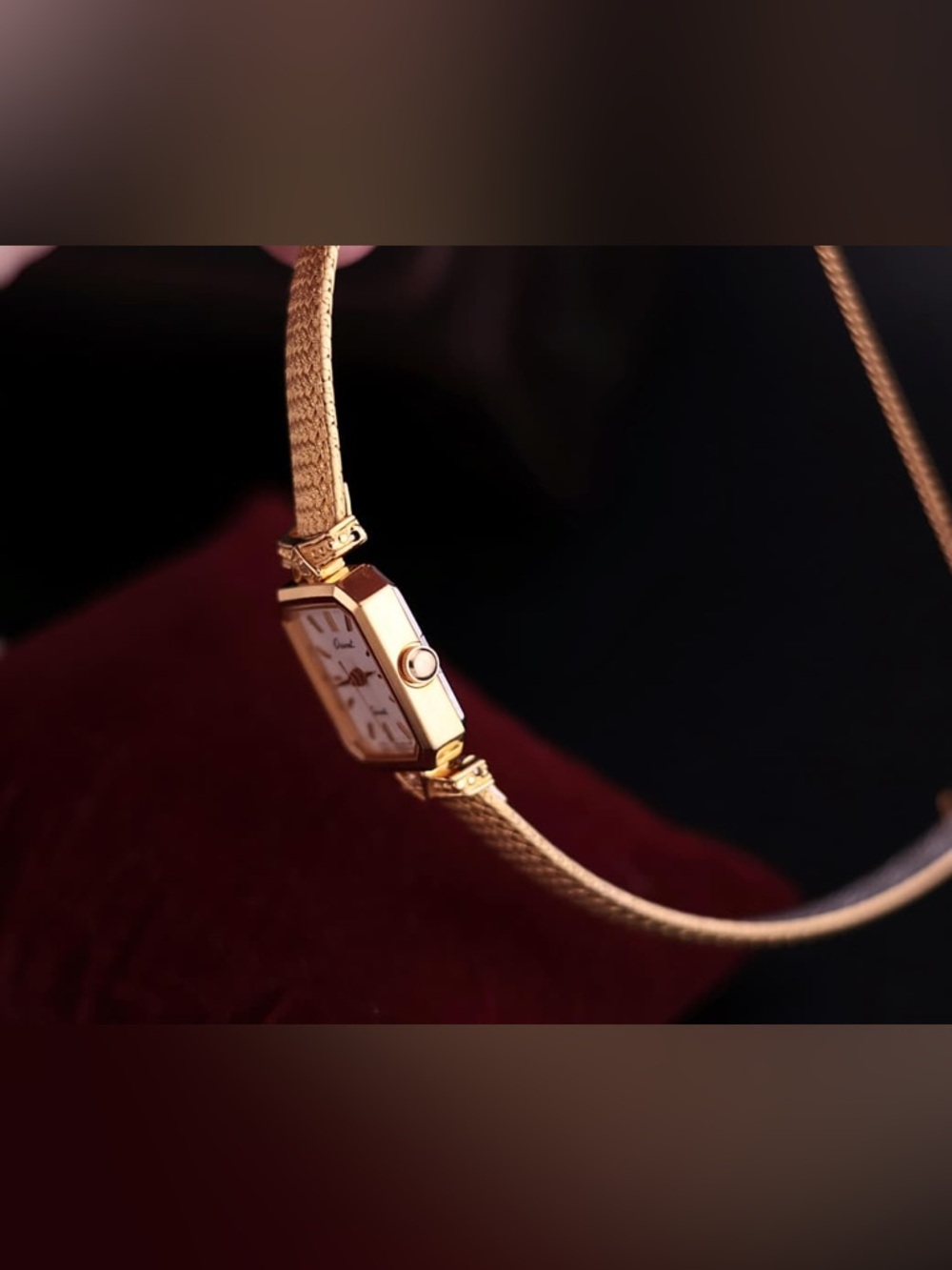 Vintage 1990s Orient Quartz Gold-Plated Women’s Watch - Very Good Condition - Picture 7 of 11